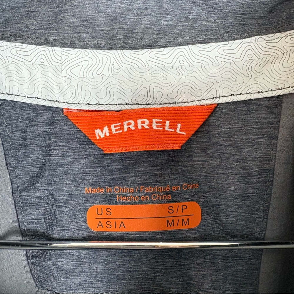 Merrell‎ Alpine Packable Rain Shell Jacket - Picture 7 of 8